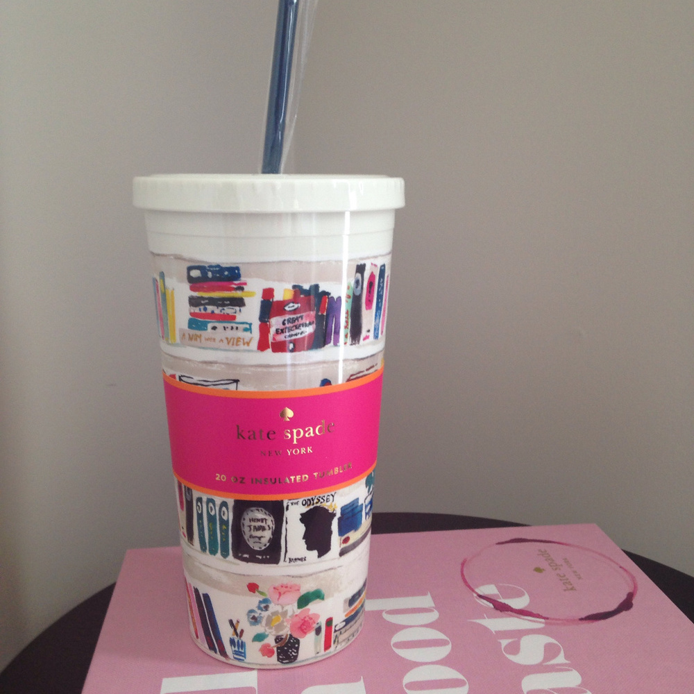Kate Spade Like A Book Tumbler 20oz